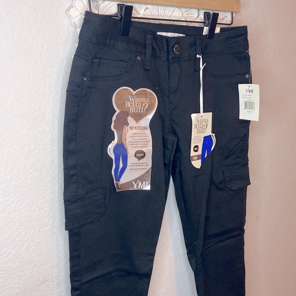 Ymi wannabettabutt denim skinny jeans with side pockets! BRAND NEW WITH TAGS! - Picture 8 of 15